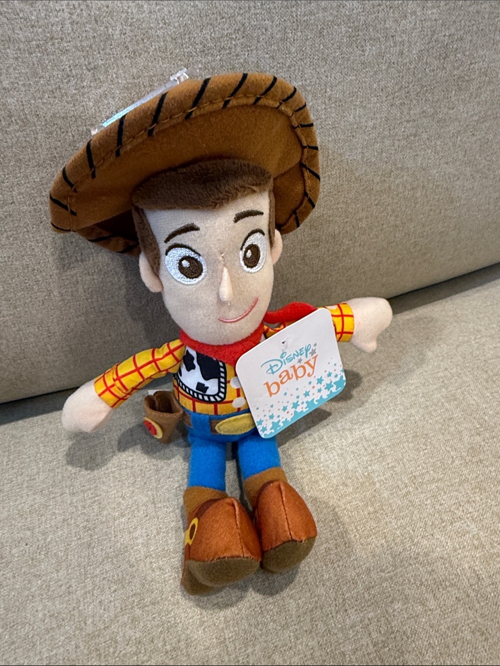 Disney Baby Toy Story Woody Plush Lovey Toy